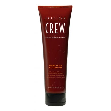 American Crew Light Hold Styling Gel hajzselé, rugalmas tartás, 250 ml