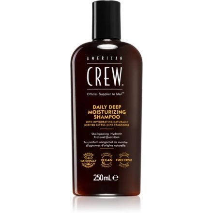 American Crew Daily Deep Moisturizing mélyhidratáló sampon, 250 ml