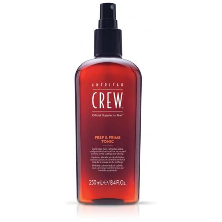 American Crew Prep&Prime hajformázó tonik, könnyű tartás, 250 ml