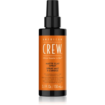 American Crew Matt Clay agyagos matt spray, közepes tartás, matt hatás, 150 ml